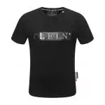 philipp plein pp t-shirts for hommes leather plein logo